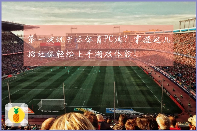 第一次玩开云体育PC端？掌握这几招让你轻松上手游戏体验！